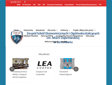 Tablet Screenshot of ekonomikjaroslaw.pl